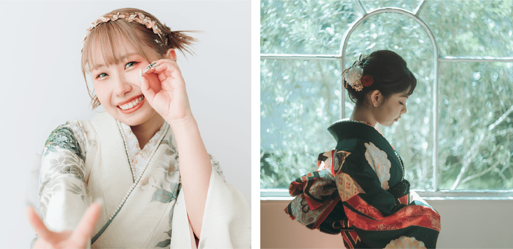 振袖レンタル モデル